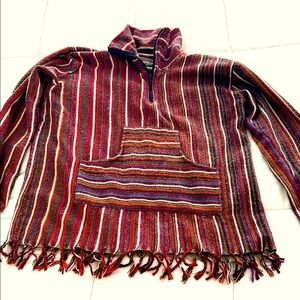 Striped Multicolor Unisex Pullover